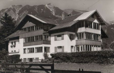 Oberstdorf - Haus Ettensberg - 1963 Oberstdorf - Haus Ettensberg - 1963