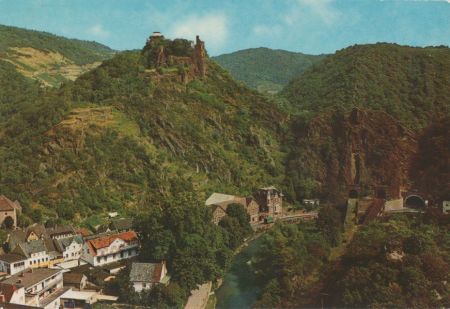 Altenahr - Burgruine Are - ca. 1985 Altenahr - Burgruine Are - ca. 1985