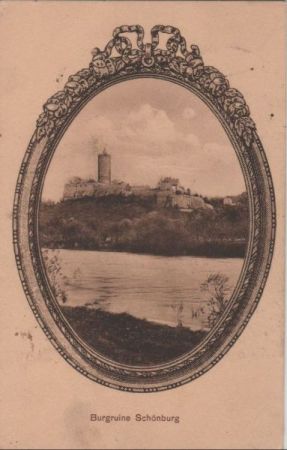 Schönburg - Burgruine - 1927 Schönburg - Burgruine - 1927