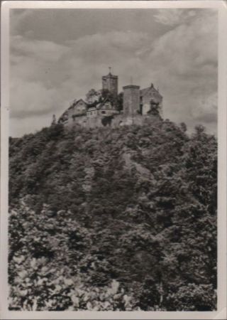Eisenach - Wartburg von Südwesten - 1957 Eisenach - Wartburg von Südwesten - 1957