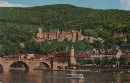 Heidelberg - Partie am Neckar - 1966 Heidelberg - Partie am Neckar - 1966