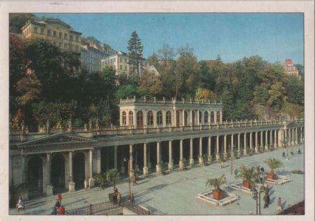 Tschechien - Karlovy Vary - Karlsbad - Mühlbrunnkolonnade - 1984 Tschechien - Karlovy Vary - Karlsbad - Mühlbrunnkolonnade - 1984