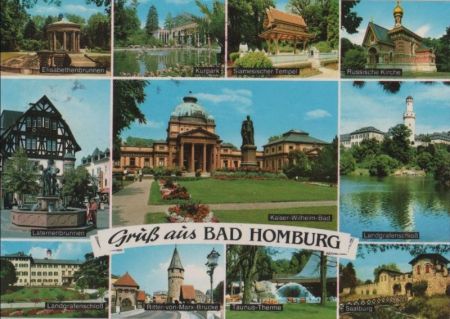 Bad Homburg - u.a. Kaiser-Wilhelm-Bad - 1989 Bad Homburg - u.a. Kaiser-Wilhelm-Bad - 1989