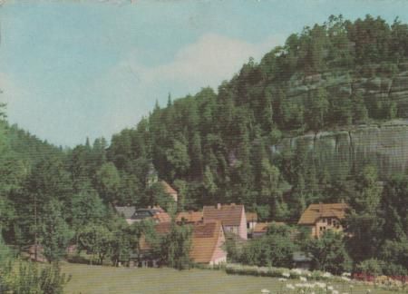 Oybin mit Berg - 1964 Oybin mit Berg - 1964