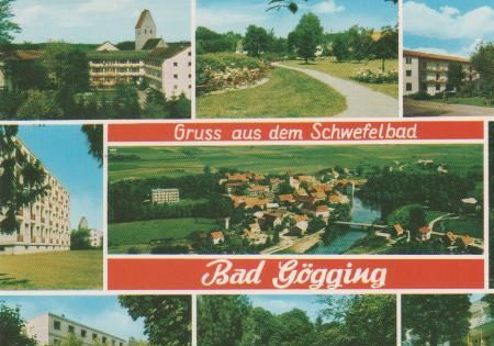 Neustadt - Gruss aus dem Schwefelbad Bad Gögging - 1984 Neustadt - Gruss aus dem Schwefelbad Bad Gögging - 1984