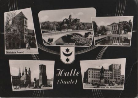 Halle - u.a. Markt - 1961 Halle - u.a. Markt - 1961