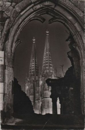 Köln - Festbeleuchtung - 1960 Köln - Festbeleuchtung - 1960