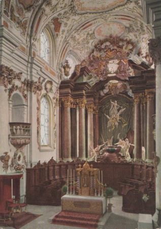 Rohr in Niederbayern - Abteikirche - ca. 1975 Rohr in Niederbayern - Abteikirche - ca. 1975