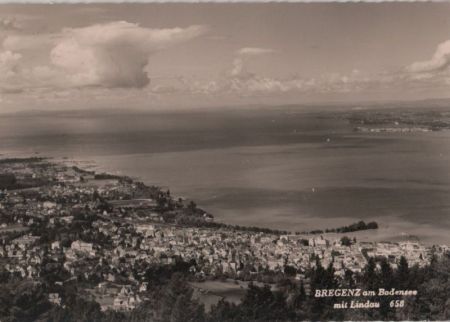 Österreich - Bregenz - mit Lindau - 1958 Österreich - Bregenz - mit Lindau - 1958