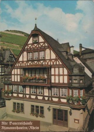 Rüdesheim-Assmannshausen - Alte Bauernschänke - ca. 1975 Rüdesheim-Assmannshausen - Alte Bauernschänke - ca. 1975