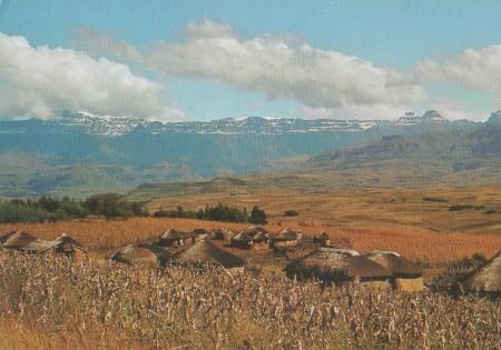 Südafrika - Drakensberg Scenery - ca. 1975 Südafrika - Drakensberg Scenery - ca. 1975