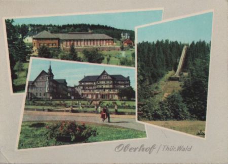 Oberhof - u.a. Halle der Freundschaft - ca. 1970 Oberhof - u.a. Halle der Freundschaft - ca. 1970