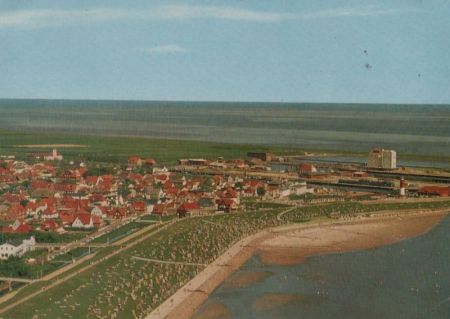 Büsum - Korbstrand und Ort - 1965 Büsum - Korbstrand und Ort - 1965