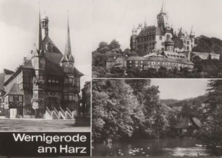 Wernigerode - mit 3 Bildern - 1979 Wernigerode - mit 3 Bildern - 1979