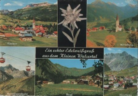 Österreich - Kleines Walsertal - u.a. Hirschegg - ca. 1975 Österreich - Kleines Walsertal - u.a. Hirschegg - ca. 1975