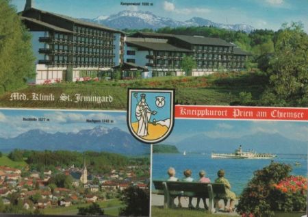 Prien am Chiemsee - Klinik St. Irmingard - ca. 1980 Prien am Chiemsee - Klinik St. Irmingard - ca. 1980