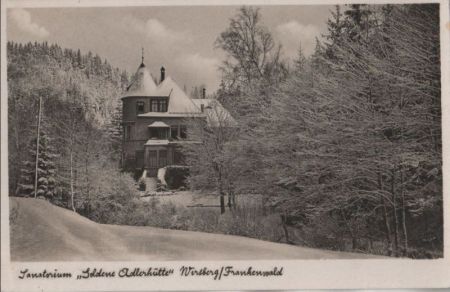 Wirsberg - Sanatorium Goldene Adlerhütte - 1942 Wirsberg - Sanatorium Goldene Adlerhütte - 1942