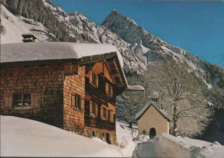 Oberstdorf-Gerstruben - mit Höfats - 1987 Oberstdorf-Gerstruben - mit Höfats - 1987