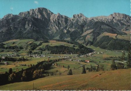 Österreich - Leogang - gegen die Steinberge - 1968 Österreich - Leogang - gegen die Steinberge - 1968