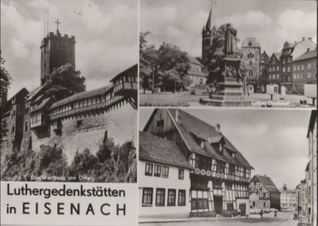 Eisenach - Luthergedenkstätten - 1980 Eisenach - Luthergedenkstätten - 1980