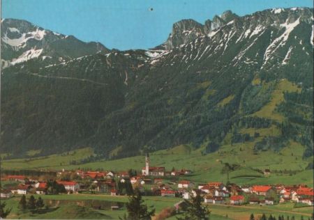 Pfronten - mit Aggenstein - 1981 Pfronten - mit Aggenstein - 1981