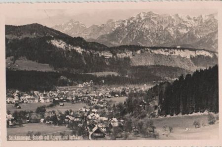 Österreich - Goisern - mit Hainzen und Jochwand - ca. 1950 Österreich - Goisern - mit Hainzen und Jochwand - ca. 1950