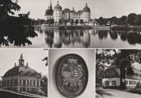 Moritzburg - mit Waldschänke - 1984 Moritzburg - mit Waldschänke - 1984