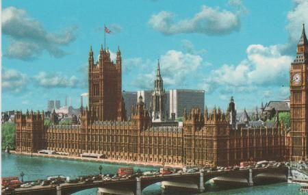 Großbritannien - London - Houses of Parliament - ca. 1965 Großbritannien - London - Houses of Parliament - ca. 1965