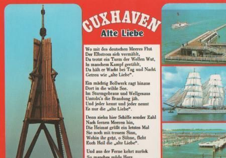 Cuxhaven - Alte Liebe - ca. 1975 Cuxhaven - Alte Liebe - ca. 1975