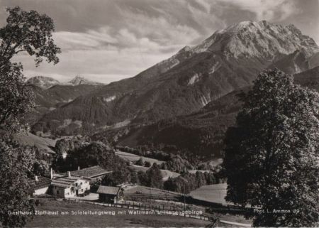 Ramsau - Berggasthof Zipfhäusl - 1977 Ramsau - Berggasthof Zipfhäusl - 1977