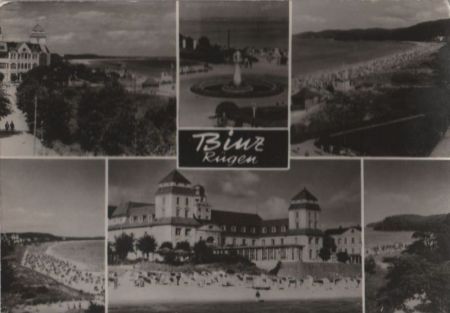 Binz - 6 Teilbilder - 1967 Binz - 6 Teilbilder - 1967