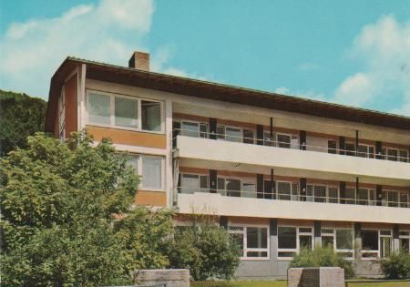 Bad Ditzenbach - Haus Hiltenburg und St. Raphael - 1985 Bad Ditzenbach - Haus Hiltenburg und St. Raphael - 1985