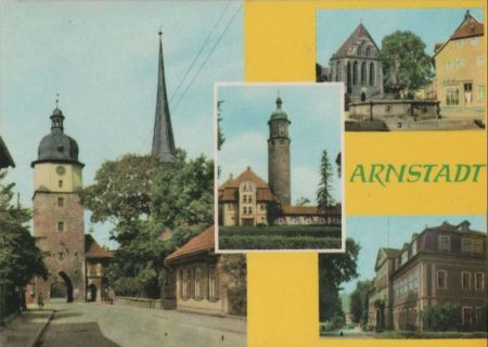 Arnstadt - u.a. Neideckturm - 1965 Arnstadt - u.a. Neideckturm - 1965