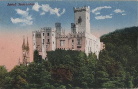 Koblenz, Schloß Stolzenfels - ca. 1920 Koblenz, Schloß Stolzenfels - ca. 1920