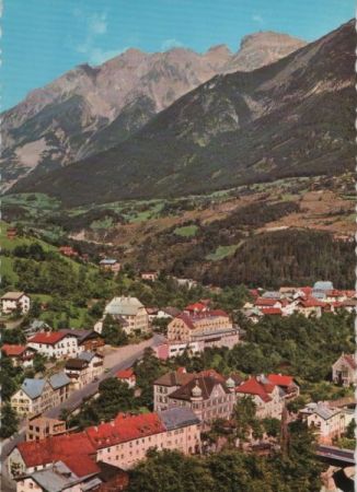Österreich - Landeck - mit Hotel Sonne - ca. 1980 Österreich - Landeck - mit Hotel Sonne - ca. 1980