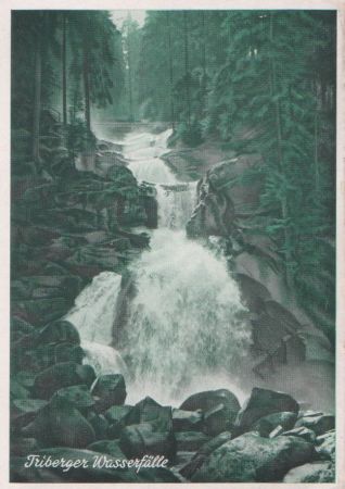 Triberg - Wasserfälle - ca. 1955 Triberg - Wasserfälle - ca. 1955