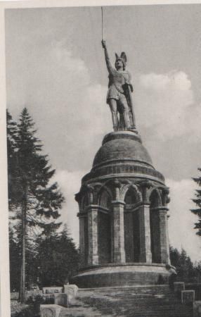 Detmold - Hermannsdenkmal Teutoburger Wald - 1950 Detmold - Hermannsdenkmal Teutoburger Wald - 1950
