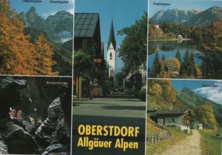 Oberstdorf - mit 5 Bildern - 1997 Oberstdorf - mit 5 Bildern - 1997