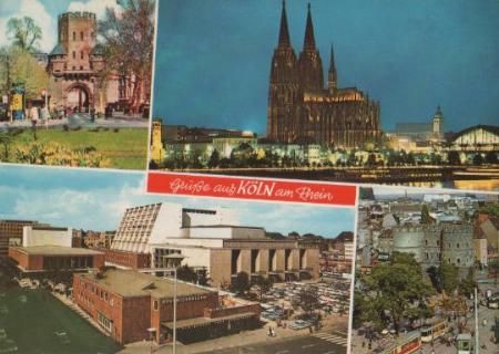 Köln u.a. Severinstor - ca. 1975 Köln u.a. Severinstor - ca. 1975