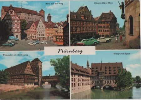 Nürnberg - u.a. Albrecht-Dürer-Haus - ca. 1975 Nürnberg - u.a. Albrecht-Dürer-Haus - ca. 1975