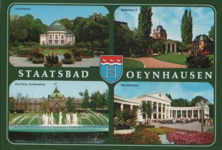 Bad Oeynhausen - u.a. Kurhaus, Spielcasino - 1992 Bad Oeynhausen - u.a. Kurhaus, Spielcasino - 1992