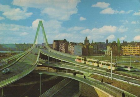 Köln - Severinsbrücke - 1972 Köln - Severinsbrücke - 1972