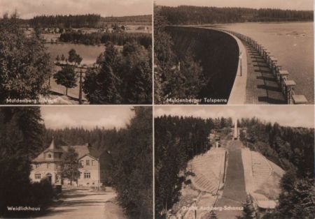 Grünbach-Muldenberg - u.a. Weidlichhaus - 1967 Grünbach-Muldenberg - u.a. Weidlichhaus - 1967