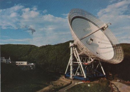 Bad Münstereifel-Effelsberg - Radioteleskop - 1975 Bad Münstereifel-Effelsberg - Radioteleskop - 1975