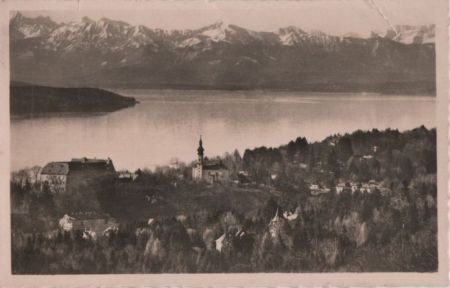 Starnberg - mit Gebirge - 1938 Starnberg - mit Gebirge - 1938