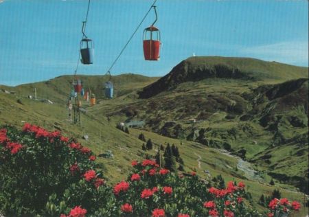 Italien - Meran - Merano - Blick gegen Kesselberg - 1971 Italien - Meran - Merano - Blick gegen Kesselberg - 1971