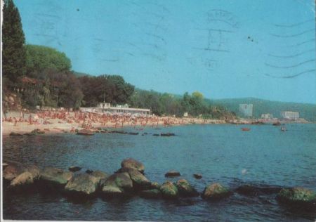 Bulgarien - Druschba - Sweti Konstantinb - Strand - 1982 Bulgarien - Druschba - Sweti Konstantinb - Strand - 1982
