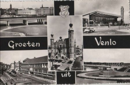 Niederlande - Venlo - u.a. Maasbrug - 1961 Niederlande - Venlo - u.a. Maasbrug - 1961