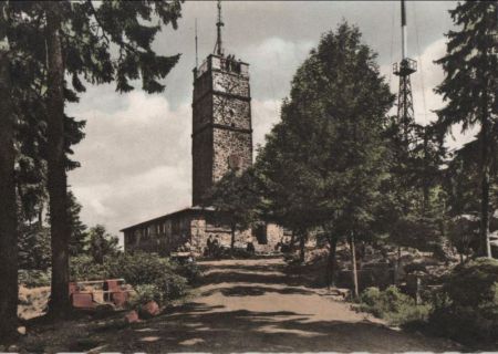 Fichtelgebirge - Ochsenkopfturm - ca. 1975 Fichtelgebirge - Ochsenkopfturm - ca. 1975
