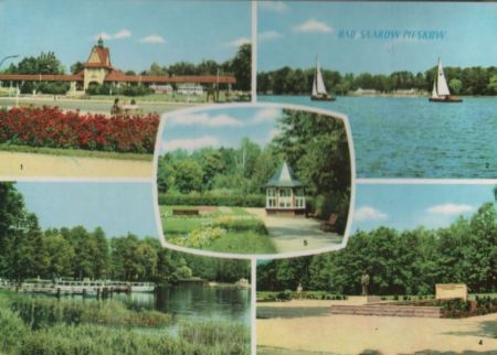 Bad Saarow-Pieskow - u.a. Johannes-R.-Becher-Platz - ca. 1965 Bad Saarow-Pieskow - u.a. Johannes-R.-Becher-Platz - ca. 1965